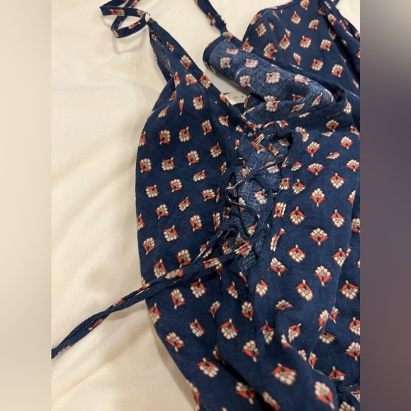 Love stitch navy sundress - Picture 3 of 3